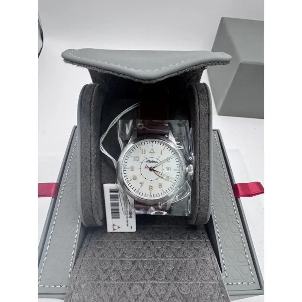 NEW RARE Alpina Startimer Pilot Heritage AL-525X4SH6 Automatic Swiss Men's Watch